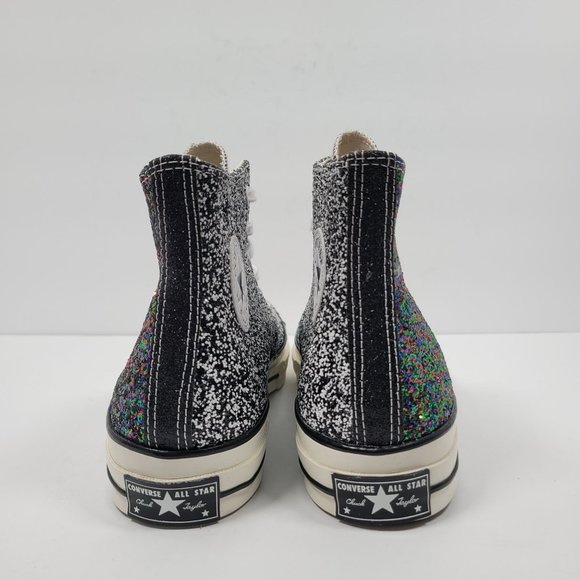 Converse JW Anderson X Chuck 70 Hi Glitter Multicolor Shoes US Men's 10 Wo's 12 - Picture 4 of 8